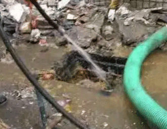 中牟通下水道的小妙招